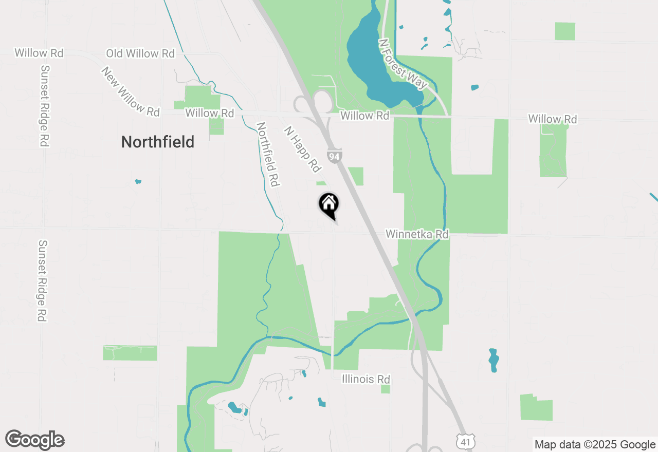 Map of 4 Landmark, Northfield, IL 60093