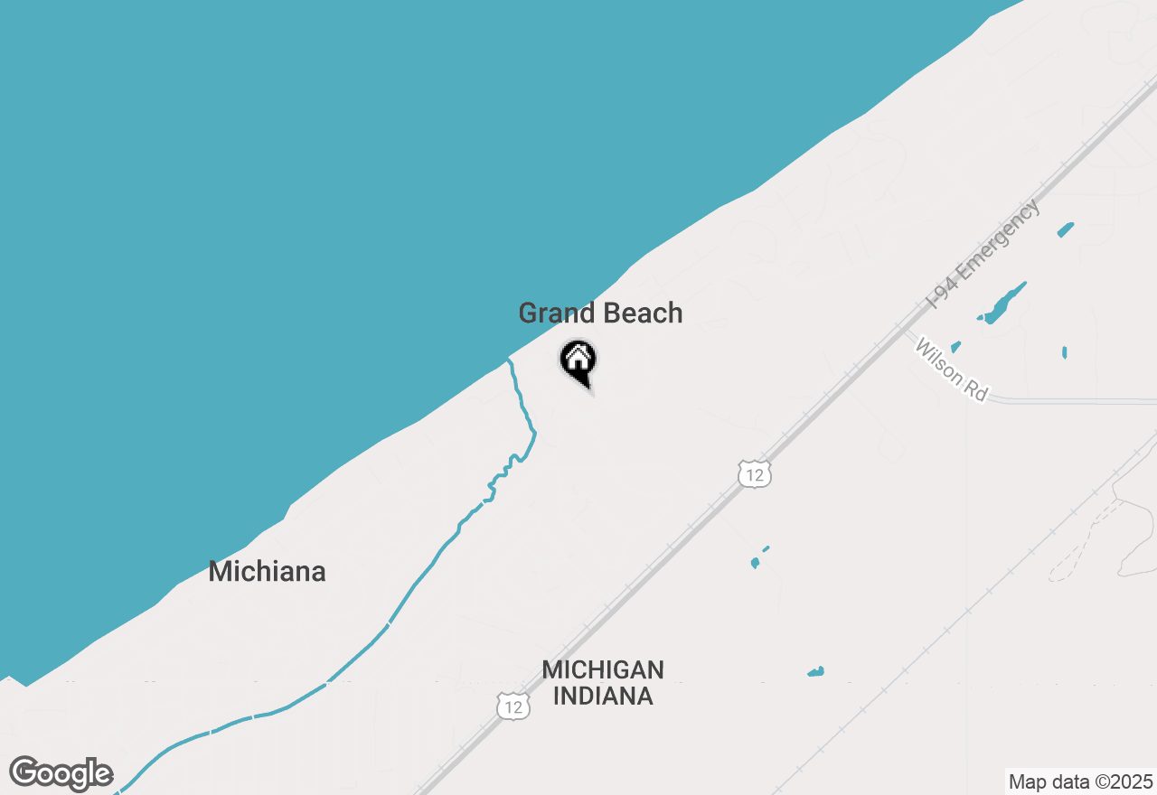 Map of 46208 Perkins Boulevard, New Buffalo, MI 49117