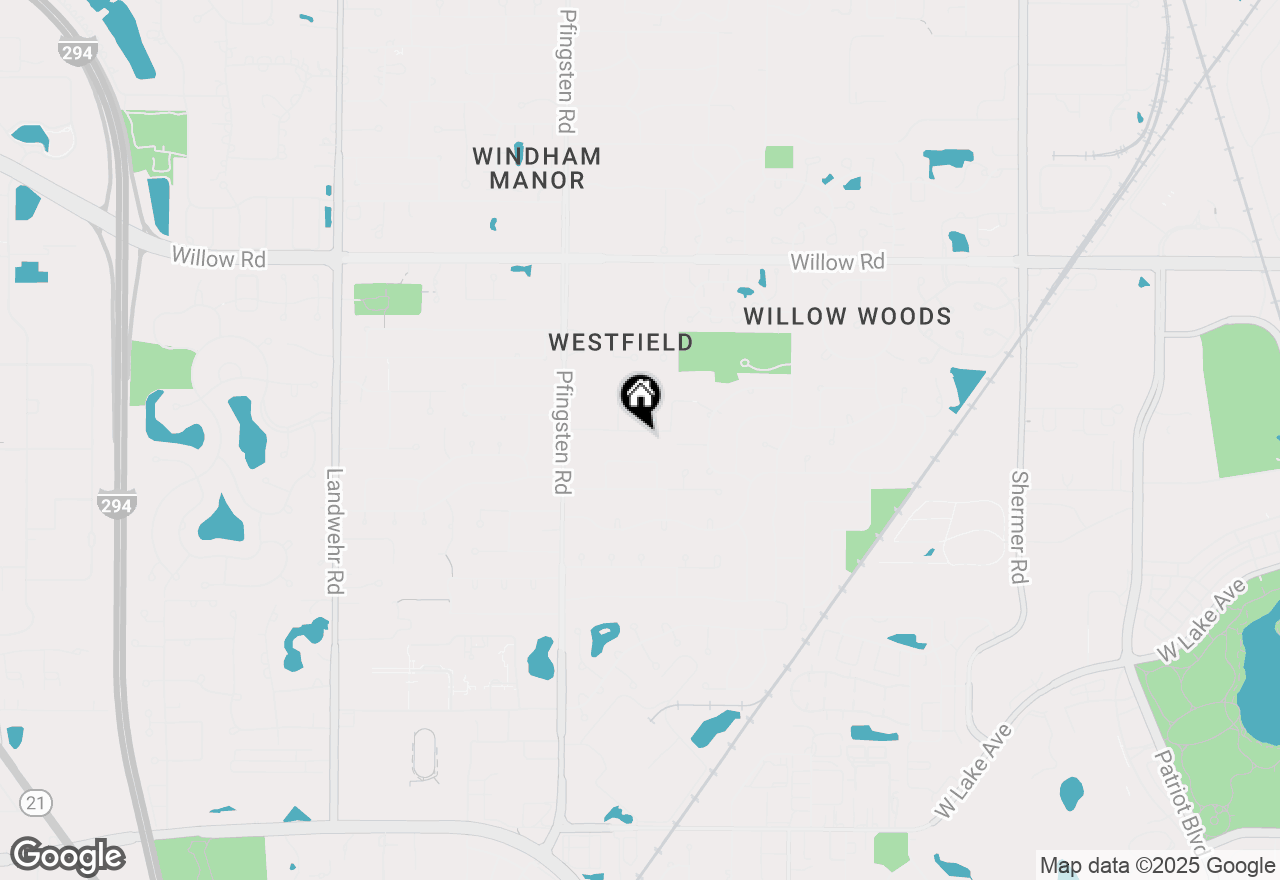 Map of 3611 Lawson Road, Glenview, IL 60026