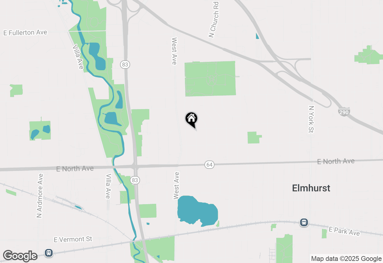 Map of 462 W Fremont Avenue, Elmhurst, IL 60126