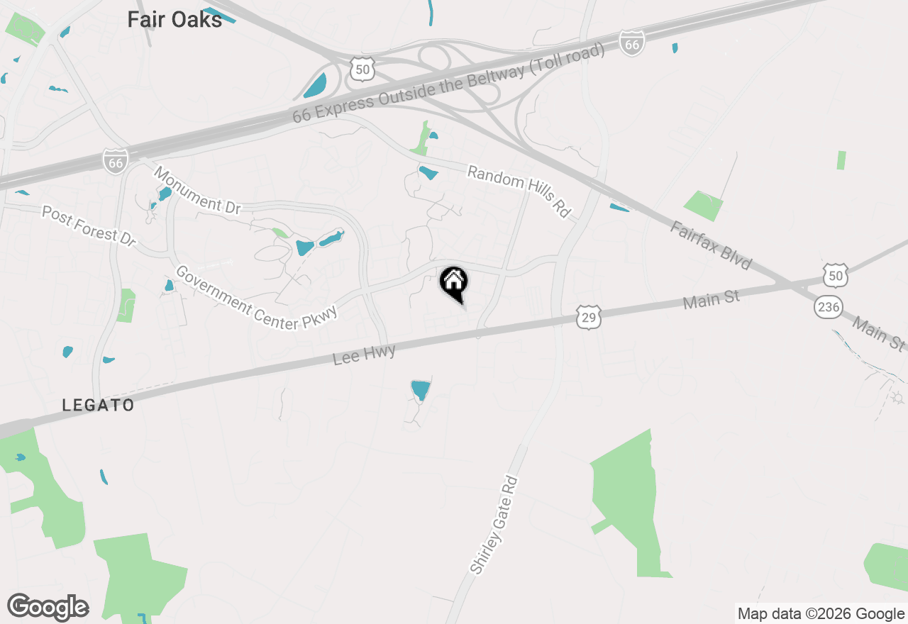 Map of 11598 Cavalier Landing Court #704A, Fairfax, VA 22030