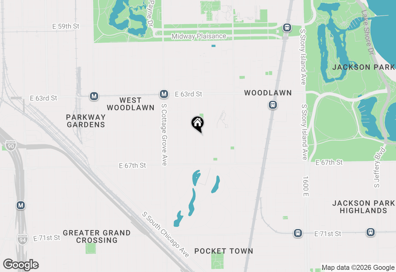 Map of 6520 S Ellis Avenue, Chicago, IL 60637