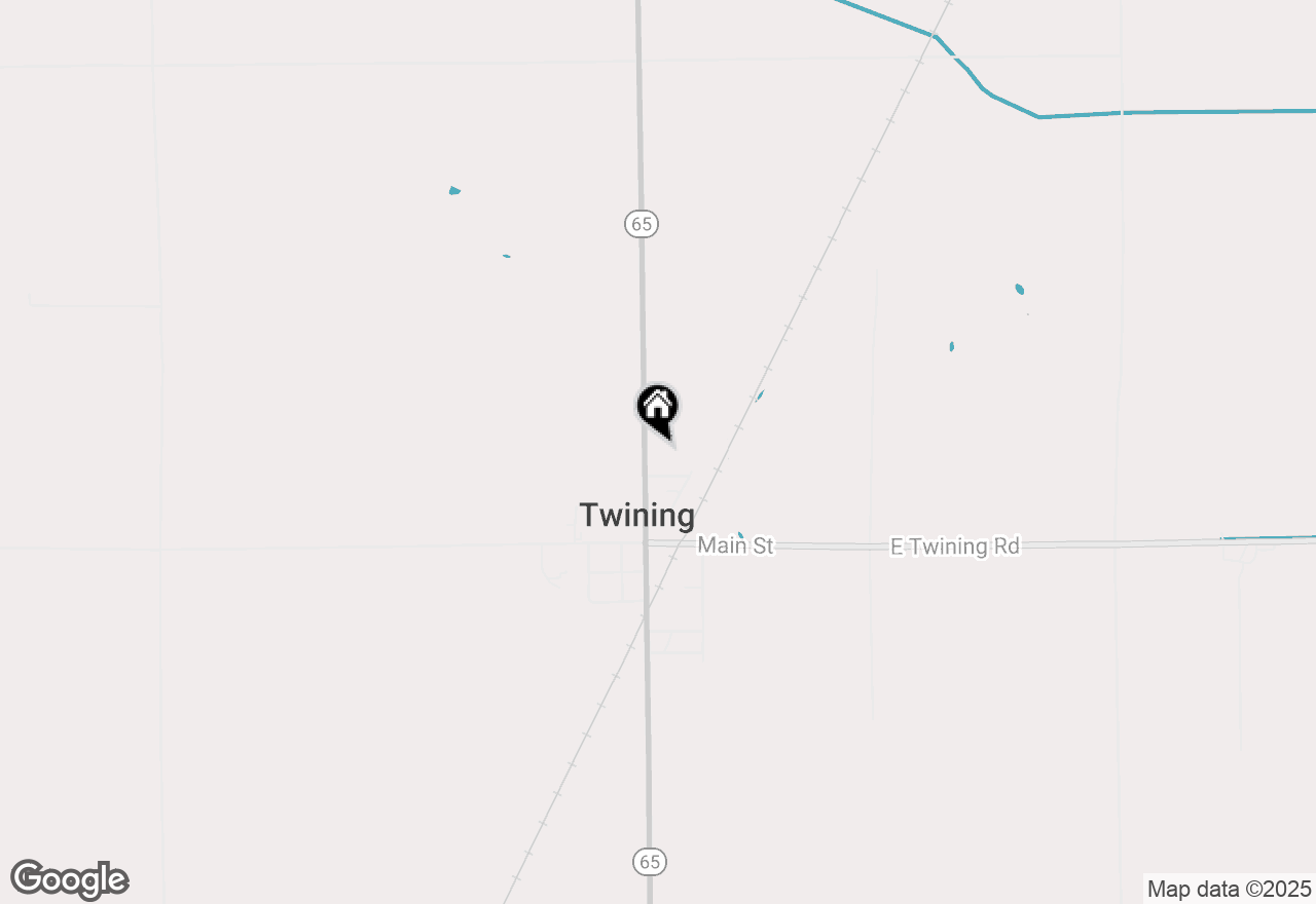 Map of 320 N State Street, Twining, MI 48766