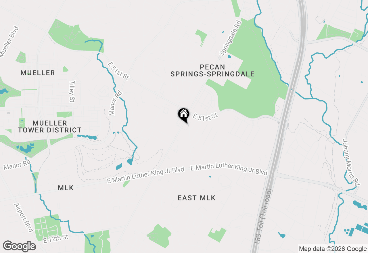 Map of 4801 Springdale Rd #1401, Austin, TX 78723