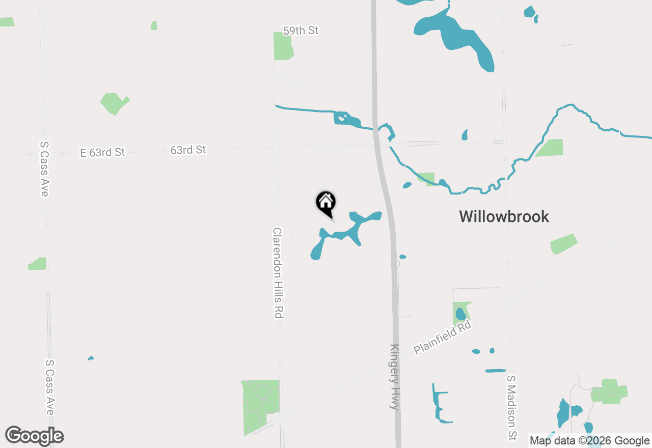 Map of 701 Lake Hinsdale Drive #412, Willowbrook, IL 60527