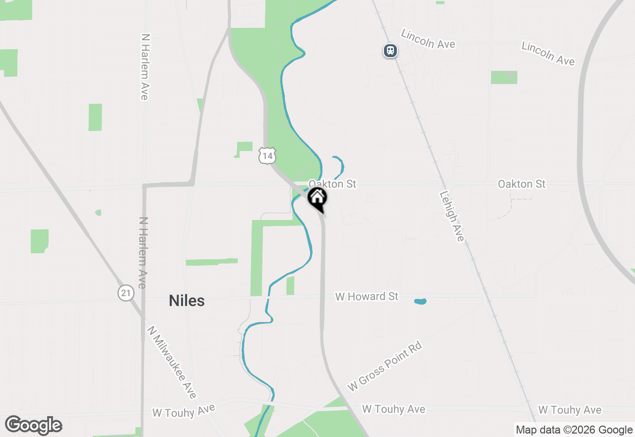 Map of 6600 W Wood River Drive #201, Niles, IL 60714