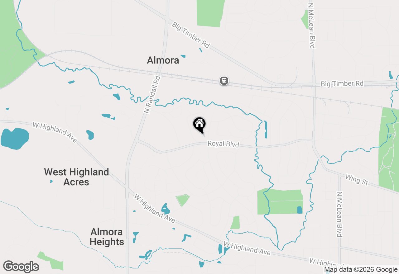Map of 2153 Jordan Circle, Elgin, IL 60123