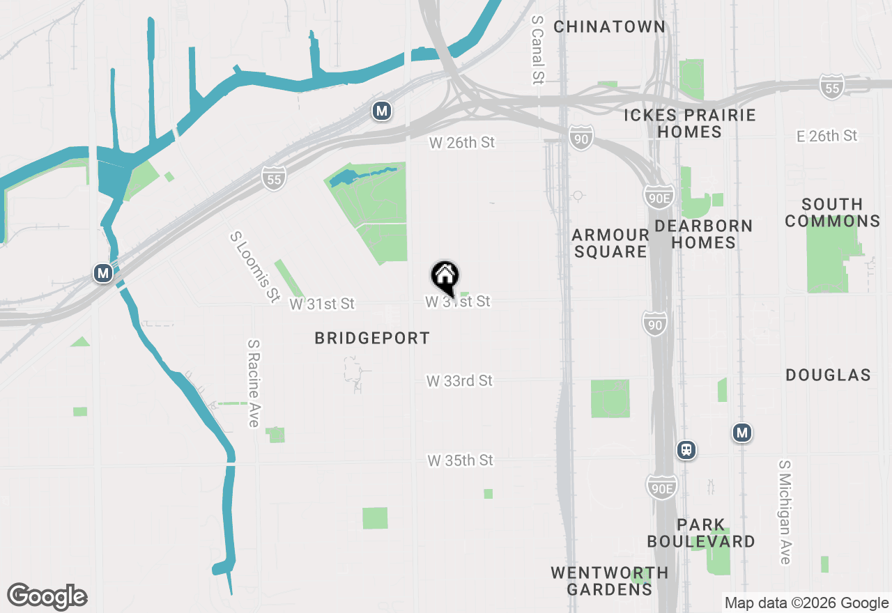 Map of 705 W 31st Street #2W, Chicago, IL 60616