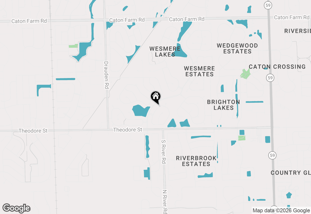 Map of 1711 Sierra Highlands Drive, Plainfield, IL 60586