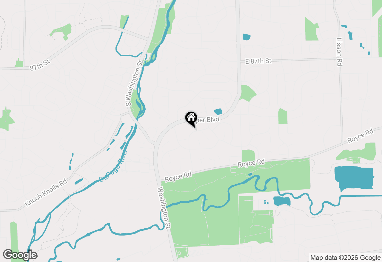 Map of 571 Apple River Drive, Naperville, IL 60565