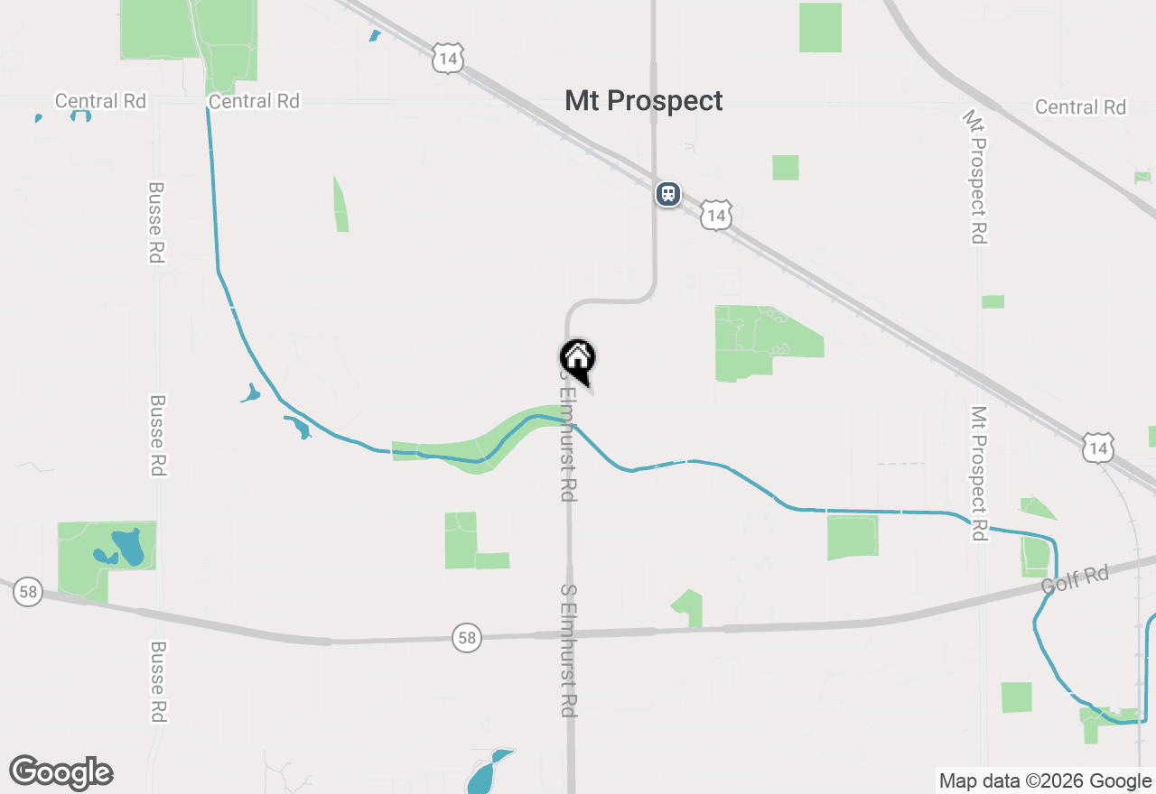 Map of 200 W Council Trail, Mount Prospect, IL 60056