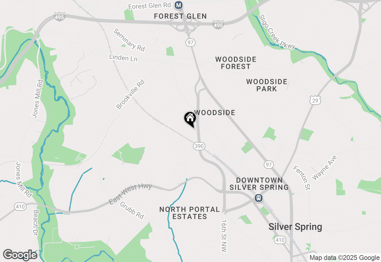 Map of 1900 Lyttonsville Road #514, Silver Spring, MD 20910