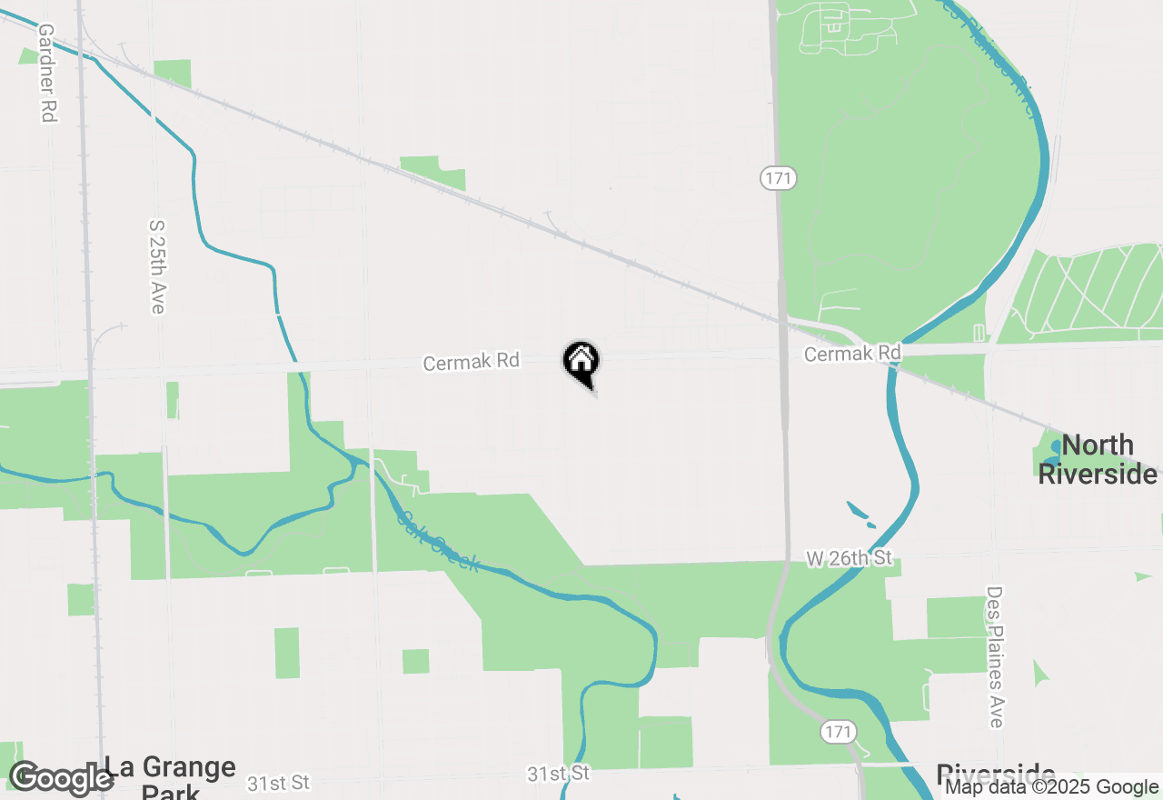 Map of 2253 S 9th Avenue, North Riverside, IL 60546