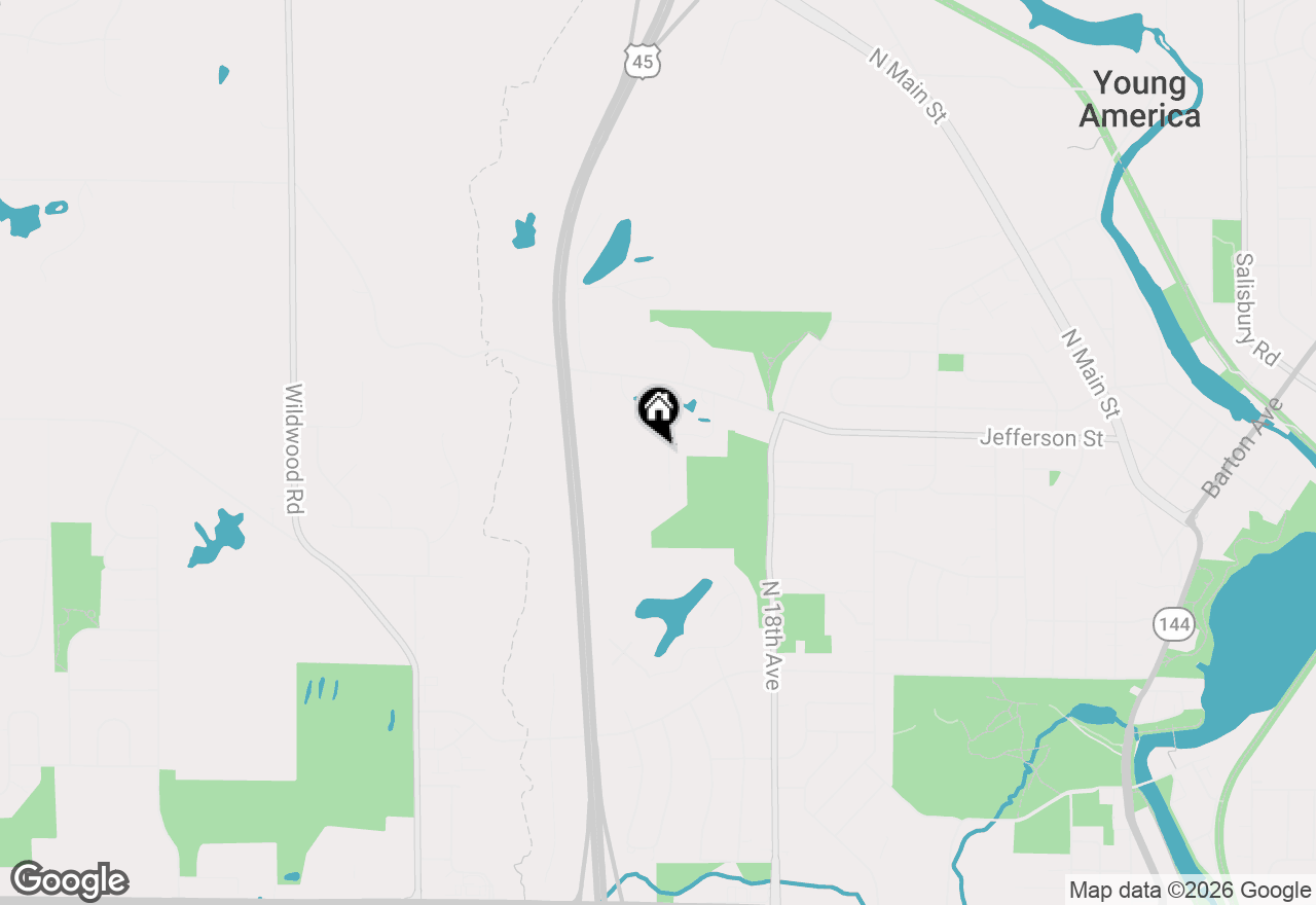 Map of 1520 Pamme Ct, West Bend, WI 53090