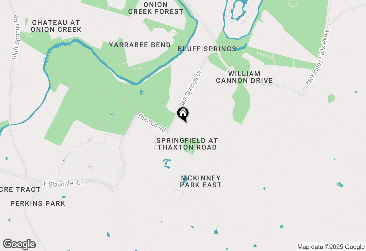 Map of 8008 Verbank Villa Dr, Austin, TX 78747