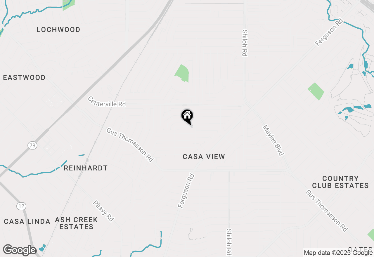 Map of 2242 Tealford Drive, Dallas, TX 75228