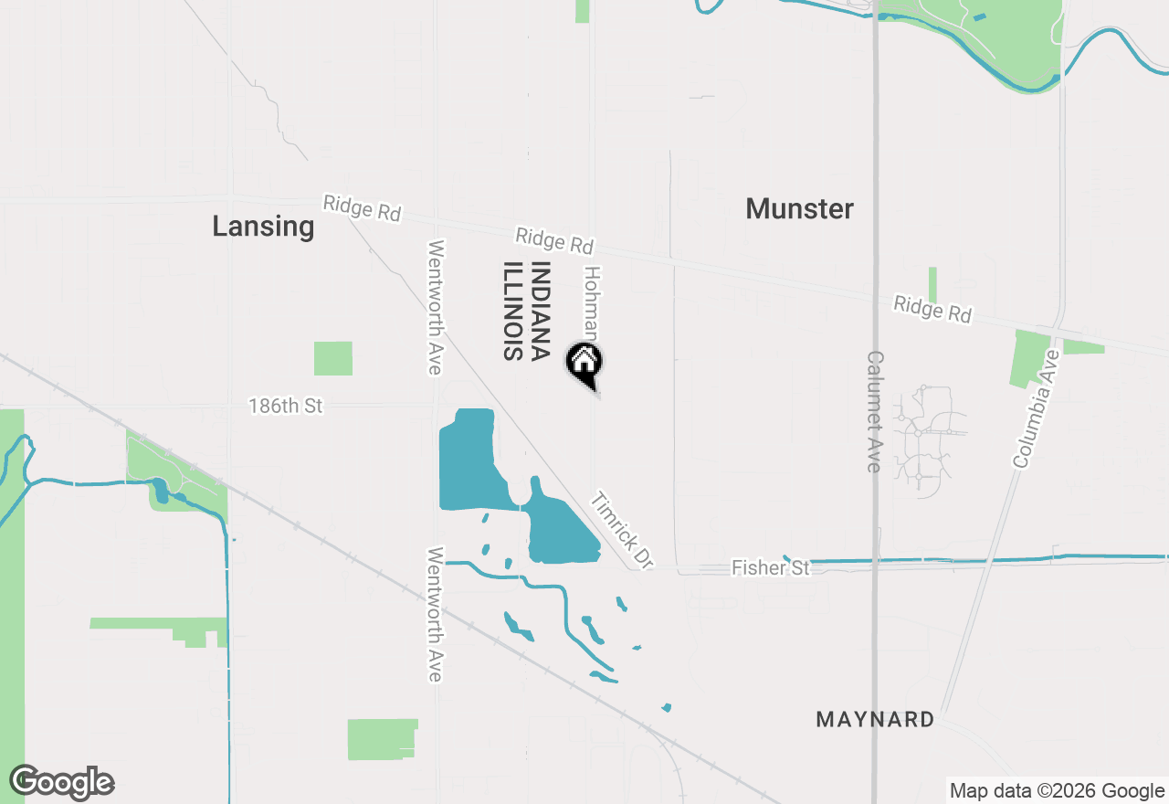 Map of 8546 Hohman Avenue, Munster, IN 46321