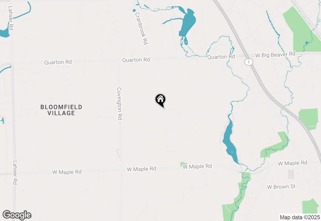 Map of 991 N Glenhurst Drive, Birmingham, MI 48009