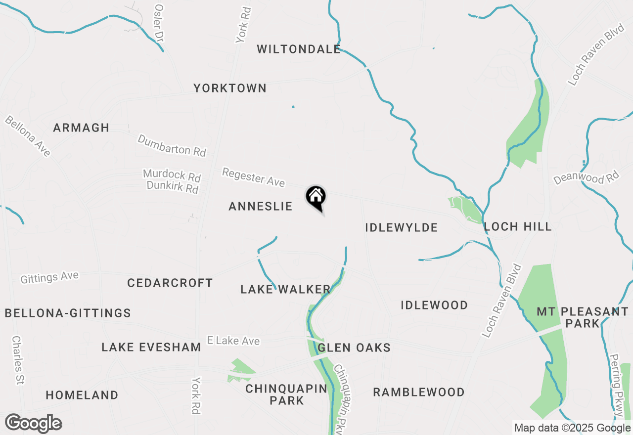 Map of 723 Dunkirk Road, Baltimore, MD 21212