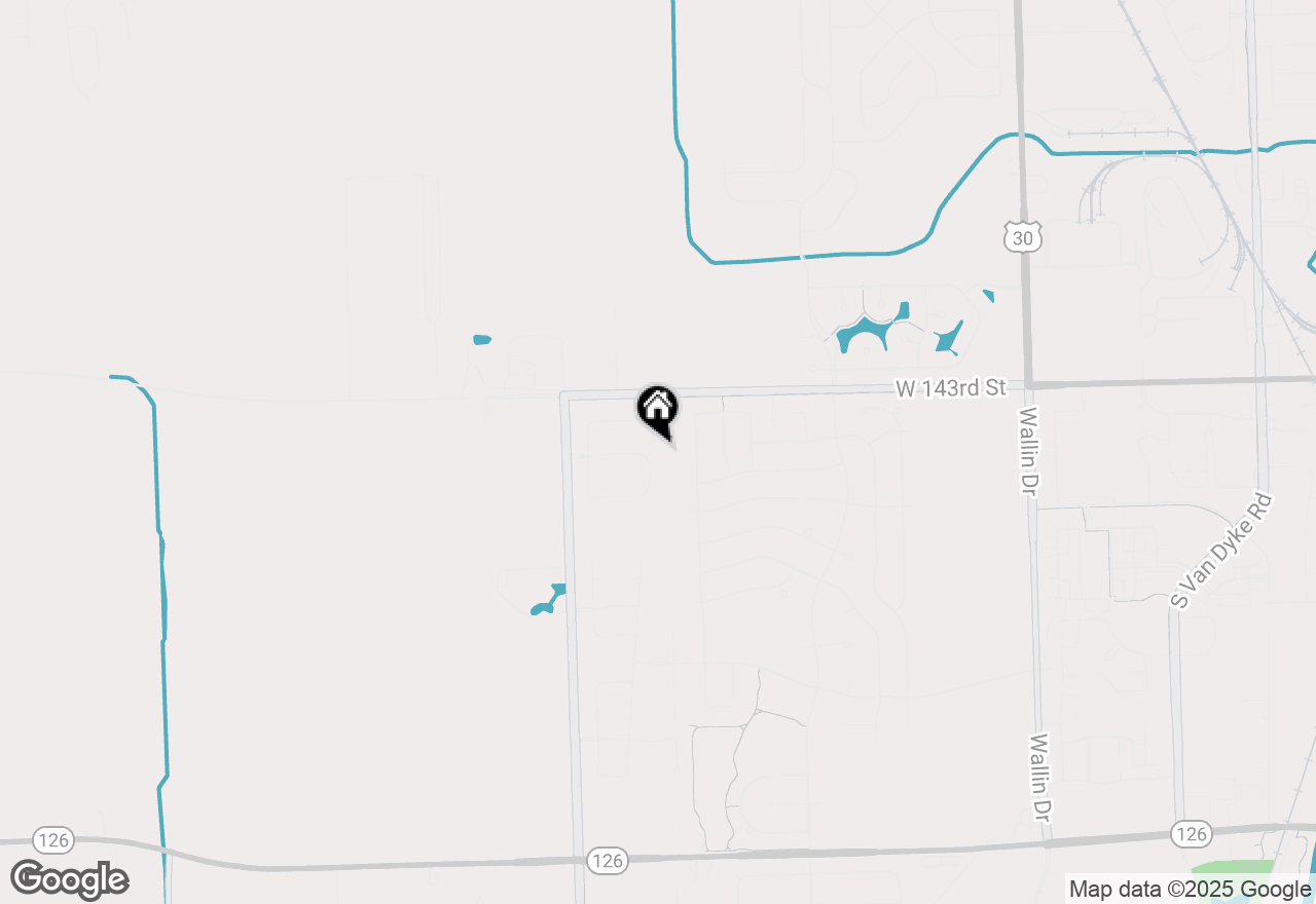 Map of 14355 S Charlton Place, Plainfield, IL 60544