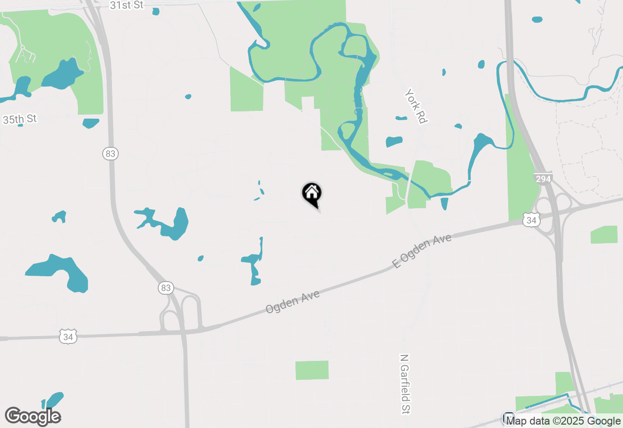 Map of 401 Glendale Avenue, Oak Brook, IL 60523