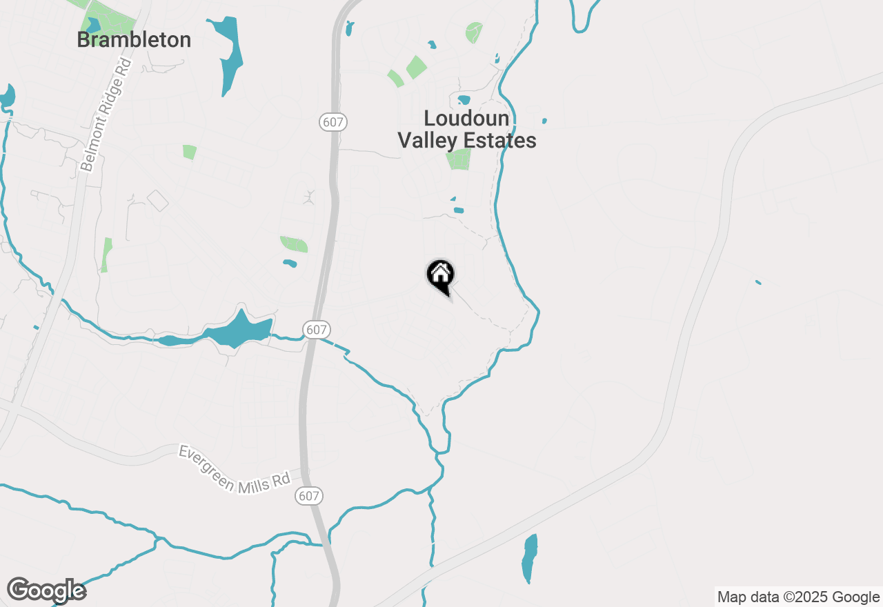 Map of 23747 Hopewell Manor Terrace, Ashburn, VA 20148