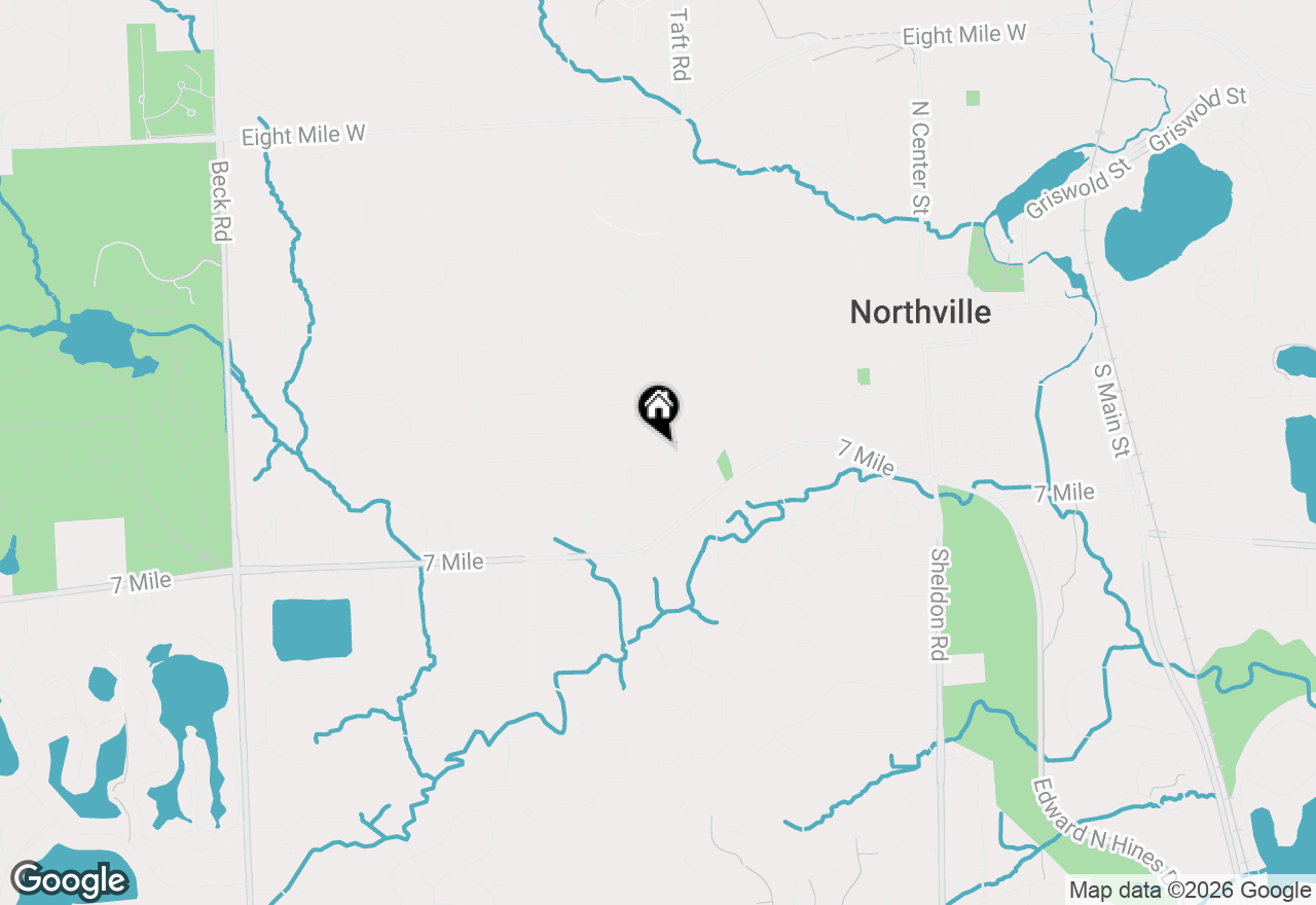 Map of 470 Orchard Drive, Northville, MI 48167