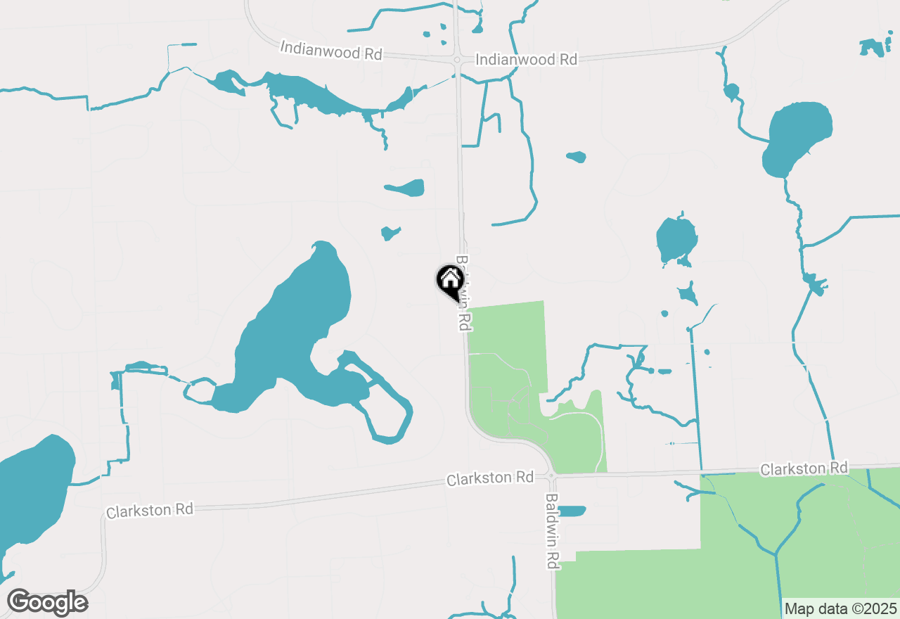 Map of 751 Bristol Lane, Clarkston, MI 48348