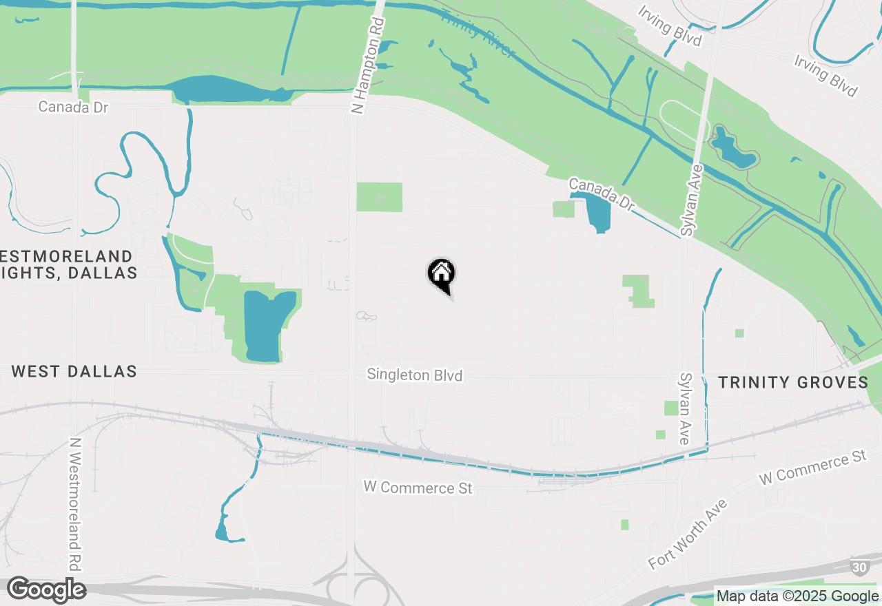 Map of 1914 Mcbroom Street #4, Dallas, TX 75212