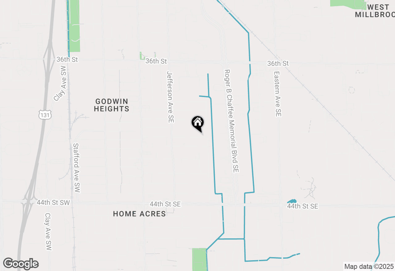 Map of 339 Burt Avenue Se, Grand Rapids, MI 49548