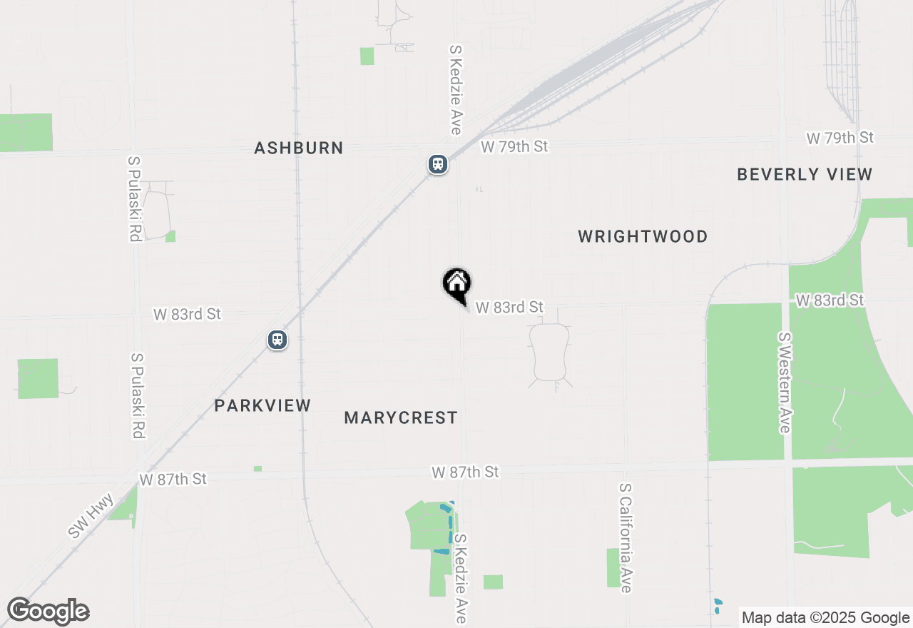 Map of 8304 S Kedzie Avenue, Chicago, IL 60652