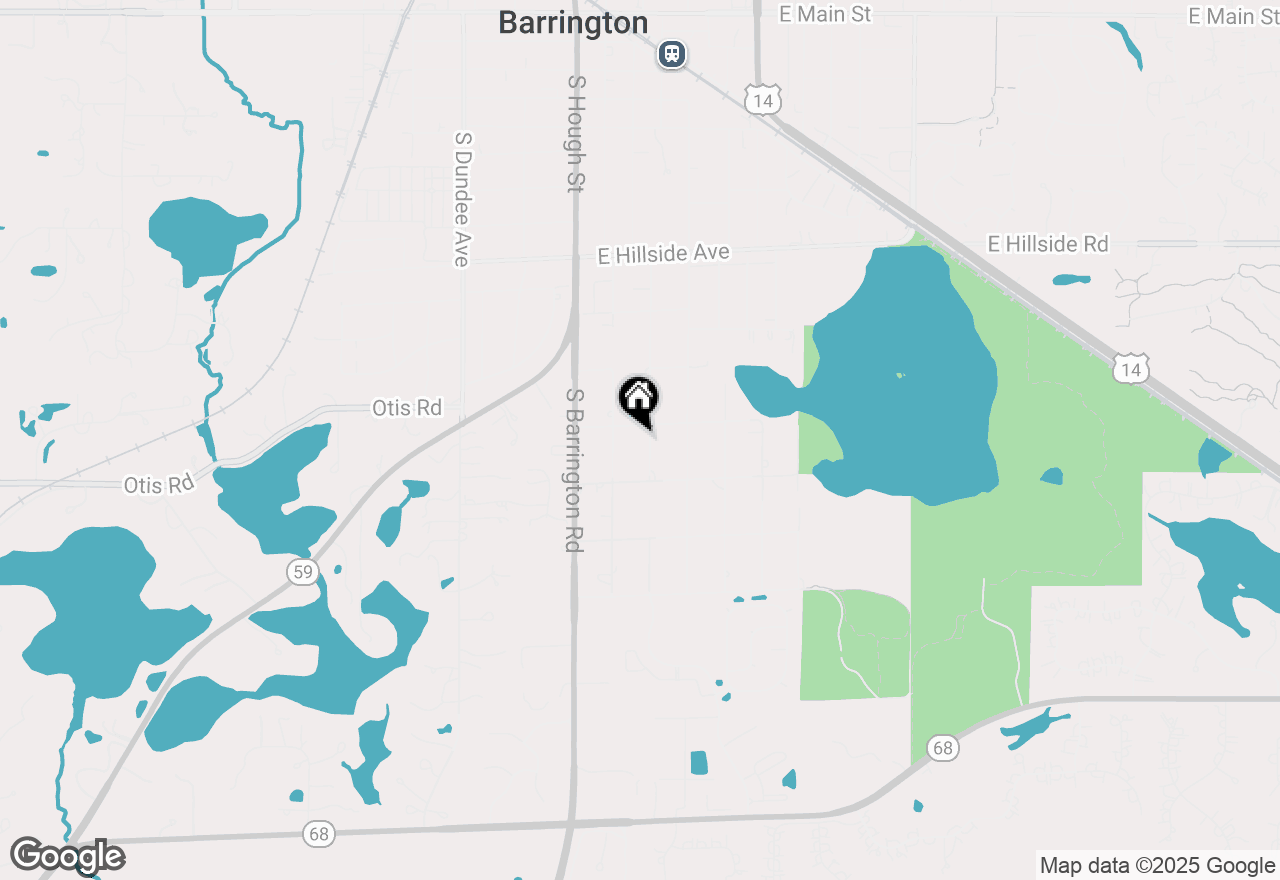 Map of 1004 S Grove Avenue, Barrington, IL 60010