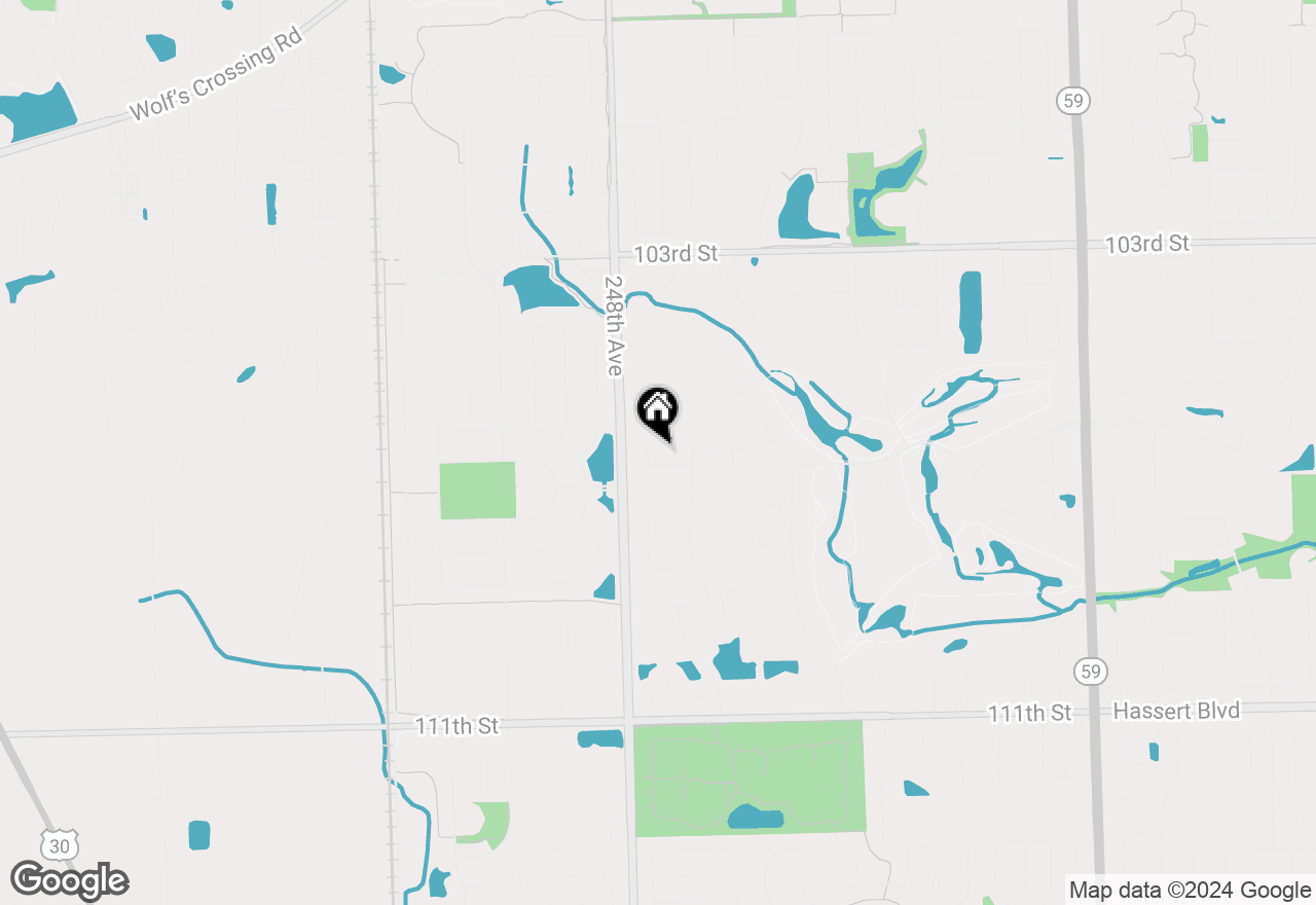 Map of 24724 Royal Lytham Drive, Naperville, IL 60564