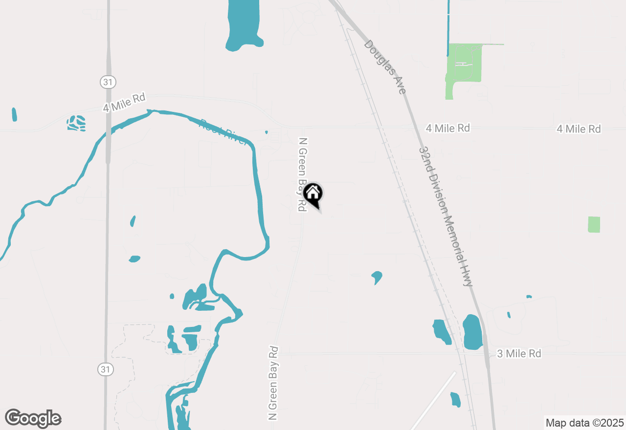 Map of 3016 Northbridge Dr, Racine, WI 53404