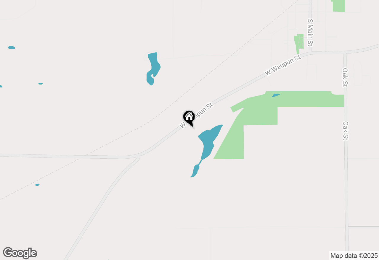 Map of W8168 County Road D, Oakfield, WI 53065