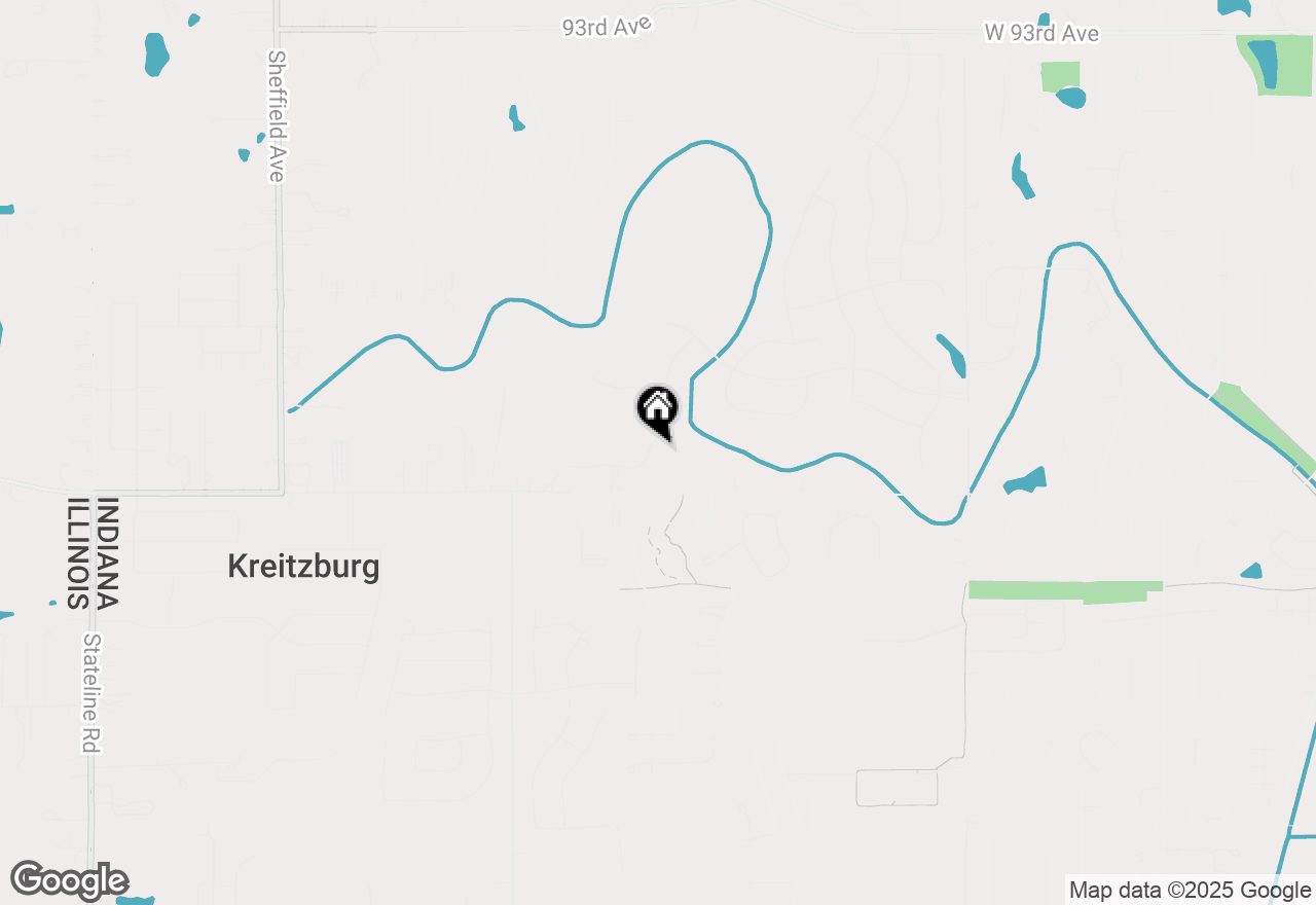 Map of 10025 Switch Grass Lane, St. John, IN 46373