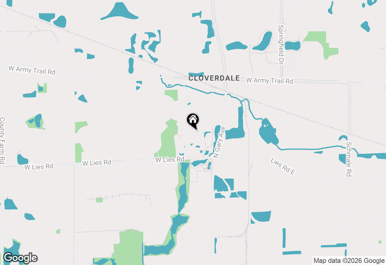Map of 171 Shaftesbury Street #171, Carol Stream, IL 60188