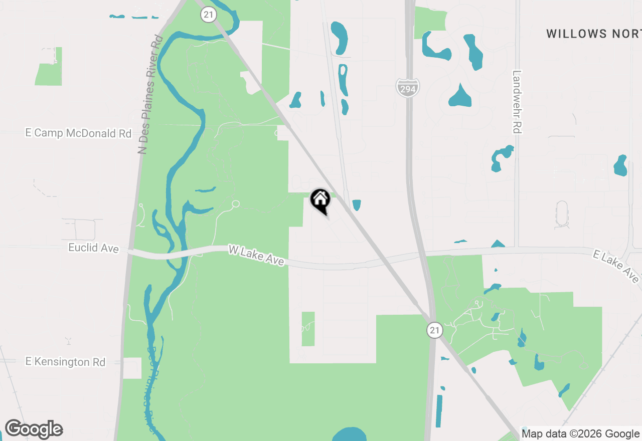 Map of 3480 Carol Lane, Northbrook, IL 60062