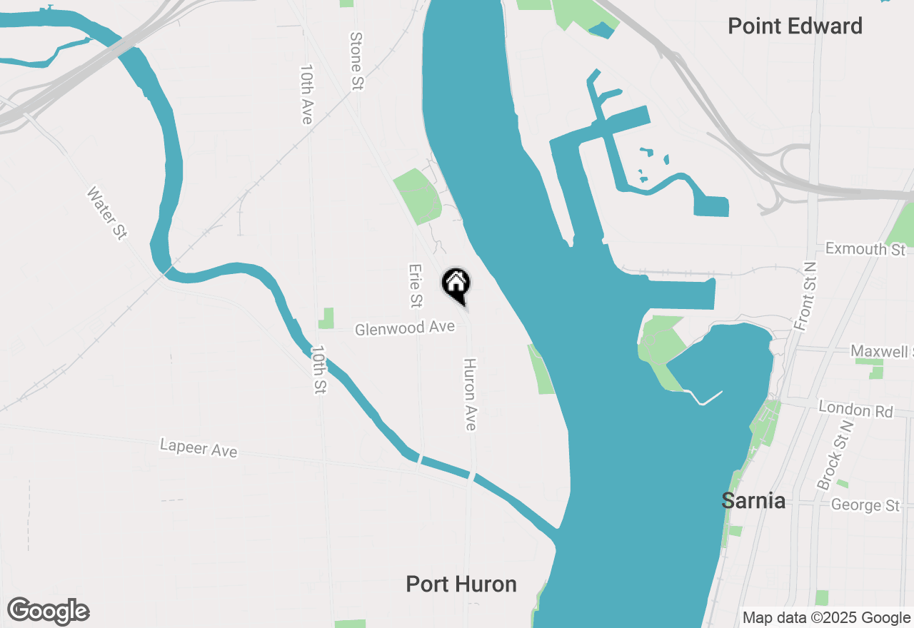 Map of 817 Pine Grove Avenue, Port Huron, MI 48060