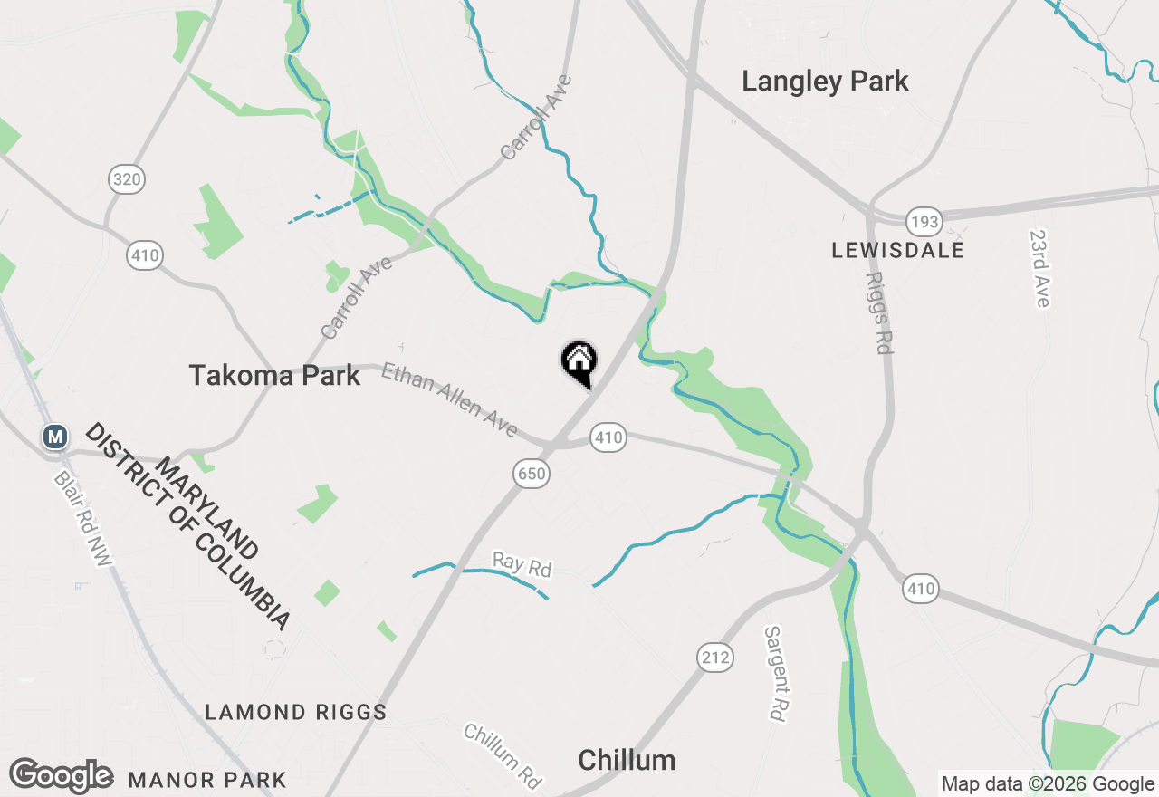 Map of 6916 New Hampshire Avenue, Takoma Park, MD 20912