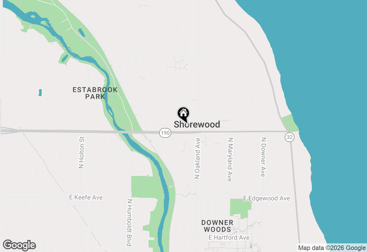 Map of 4018 N Newhall St #4020, Shorewood, WI 53211