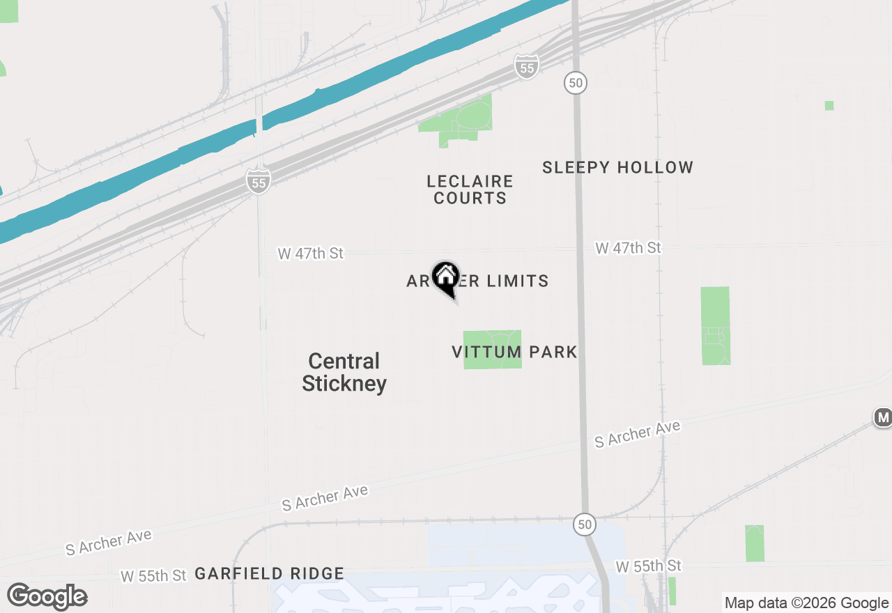 Map of 4821 S Leamington Avenue, Chicago, IL 60638
