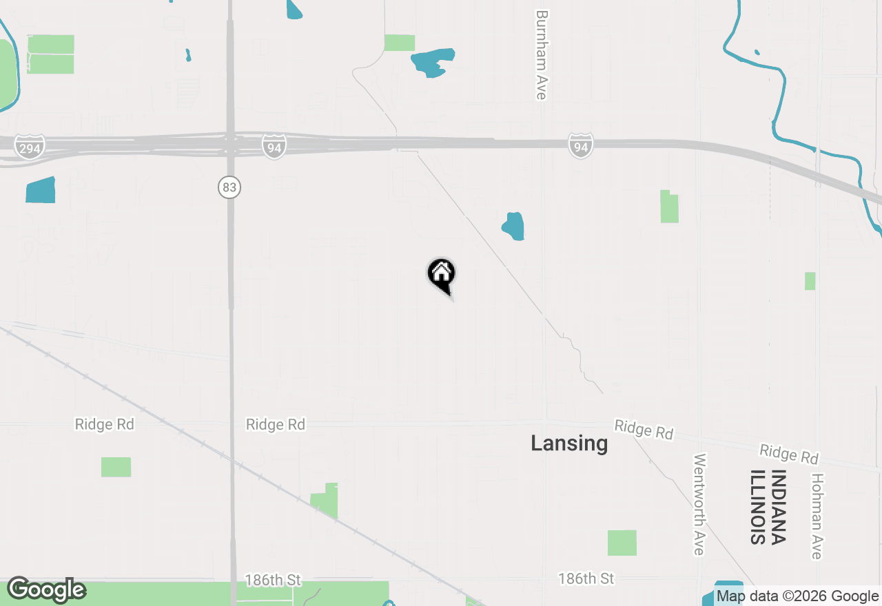 Map of 17858 Ridgewood Avenue, Lansing, IL 60438