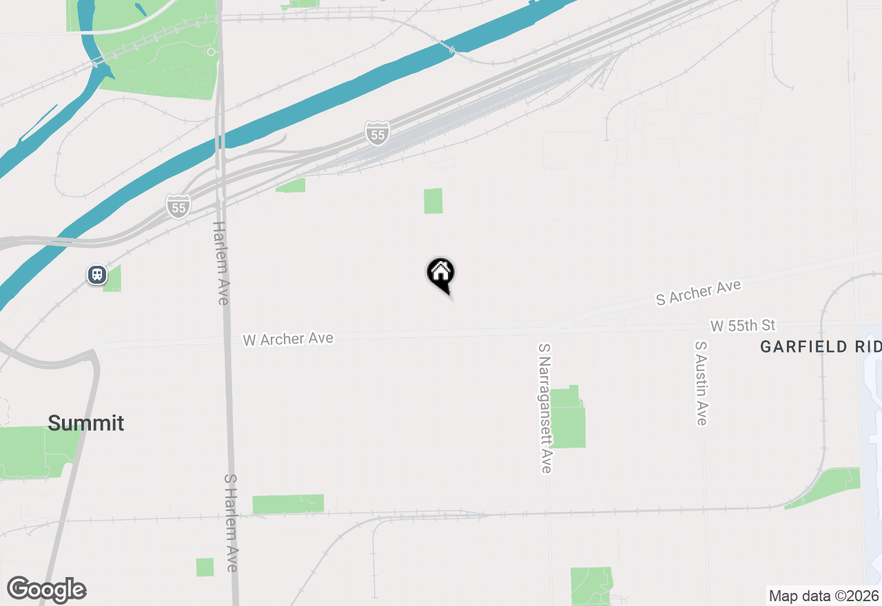 Map of 5412 S Natoma Avenue, Chicago, IL 60638