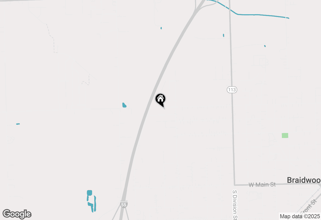 Map of 1021 W Cermak Road, Braidwood, IL 60408