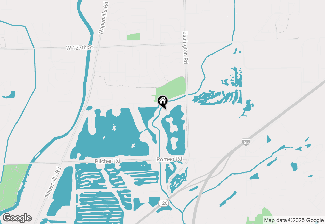 Map of 13208 S Lake Mary Drive, Plainfield, IL 60585