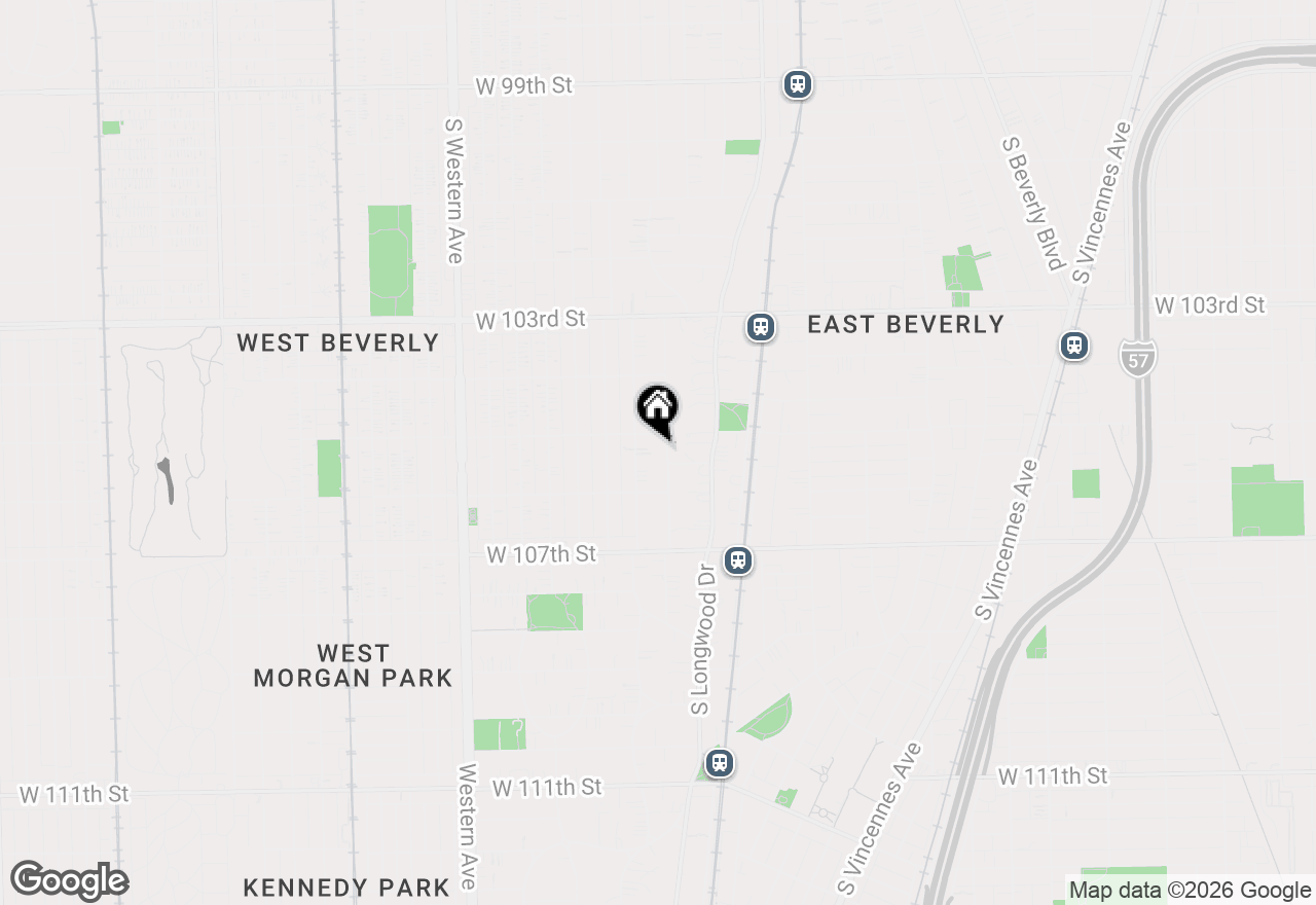 Map of 10516 S Seeley Avenue, Chicago, IL 60643