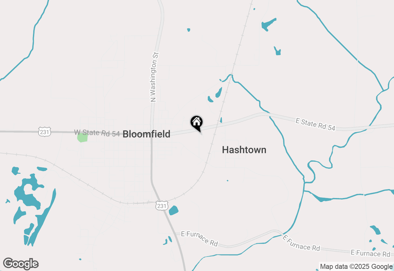 Map of 469 E Main Street, Bloomfield, IN 47424