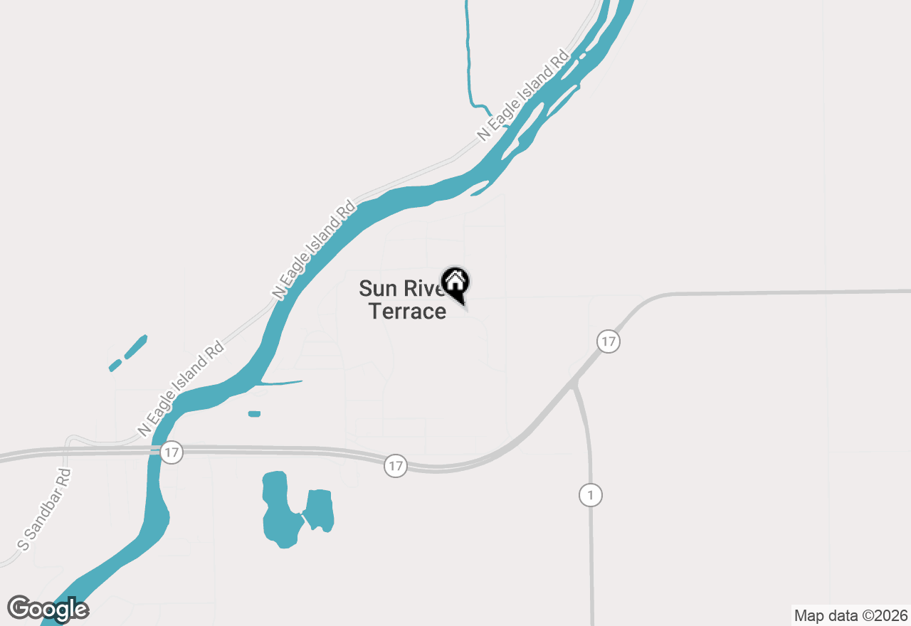 Map of 7307 E 1st Street, Sun River Terrace, IL 60964
