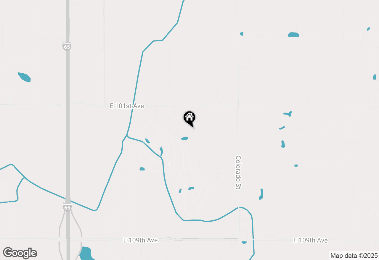 Map of 10236 California Street, Crown Point, IN 46307
